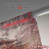 2pcs, 2D FLAT PRINTING Curtains (Without Rod) CherryTemple Popular Creative Curtains Fabric Curtains Thermal Insulation, and