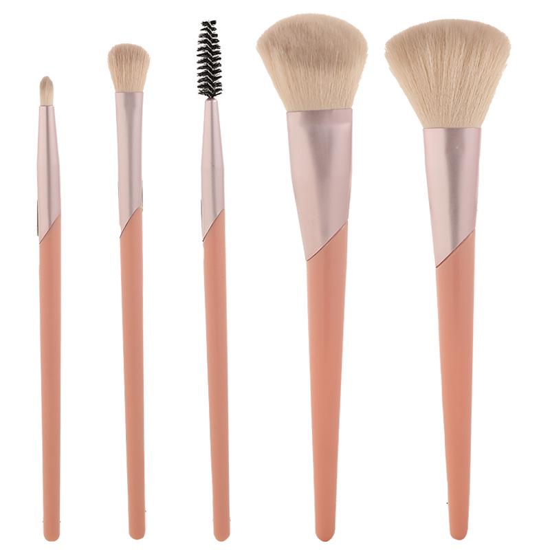 Spot Multi-Style Makeup Brush Set: Soft Bristle Portable Powder, Contour, and Eyeshadow Brushes for Beginners