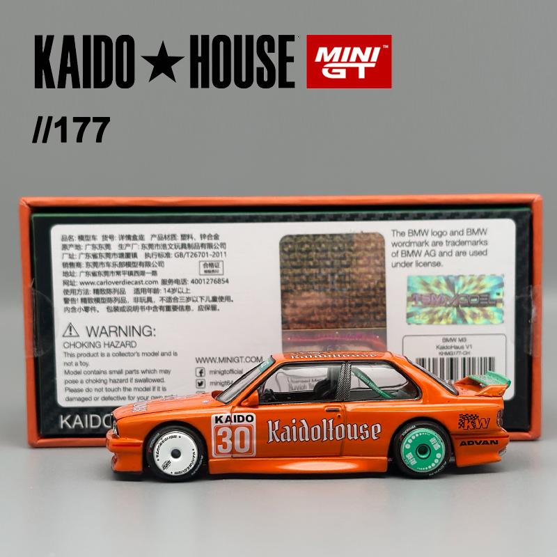 Kaido House + MINIGT BMW M3 KaidoHaus V1 KHMG alloy car Model 177