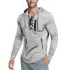 Men's Hoodie Solid Color Zipper Pocket Sports
