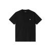 Carhartt WIP SS24 S/S Madison T-Shirt Loose Side Slit Embroidered Crew Neck Short Sleeve T-Shirt Unisex Tops Black I033000-0D2-XX