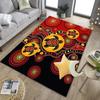 Australian Aboriginal Style Office Rug Chair Mat, Entryway Carpet, Suitable for Front Door, Bedroom, Living Room, Desk, Holiday Gift