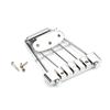 Metal Hollow Guitar Bridge Tailpiece 6 String Bass Guitar Trapeze Tailpiece Replacement Electric Guitar Accessories