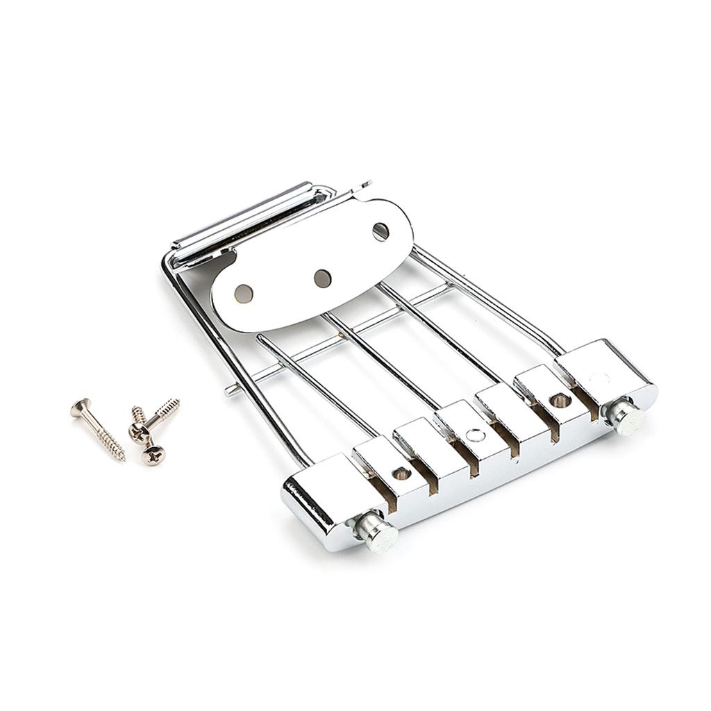 Metal Hollow Guitar Bridge Tailpiece 6 String Bass Guitar Trapeze Tailpiece Replacement Electric Guitar Accessories