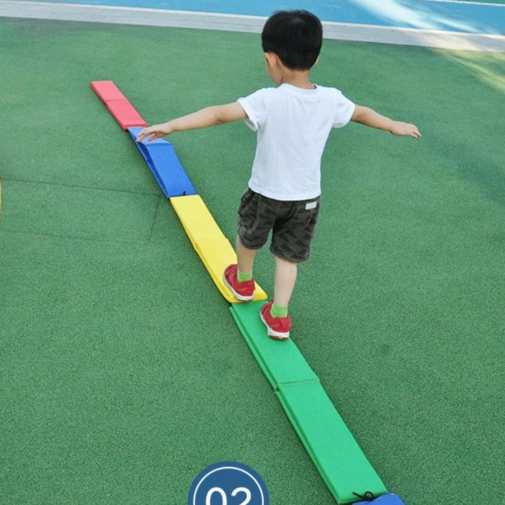 Drill Hole Jumping Lattice Hole Folding Physical Training Props Hopscotch Hole  Children Outdoor