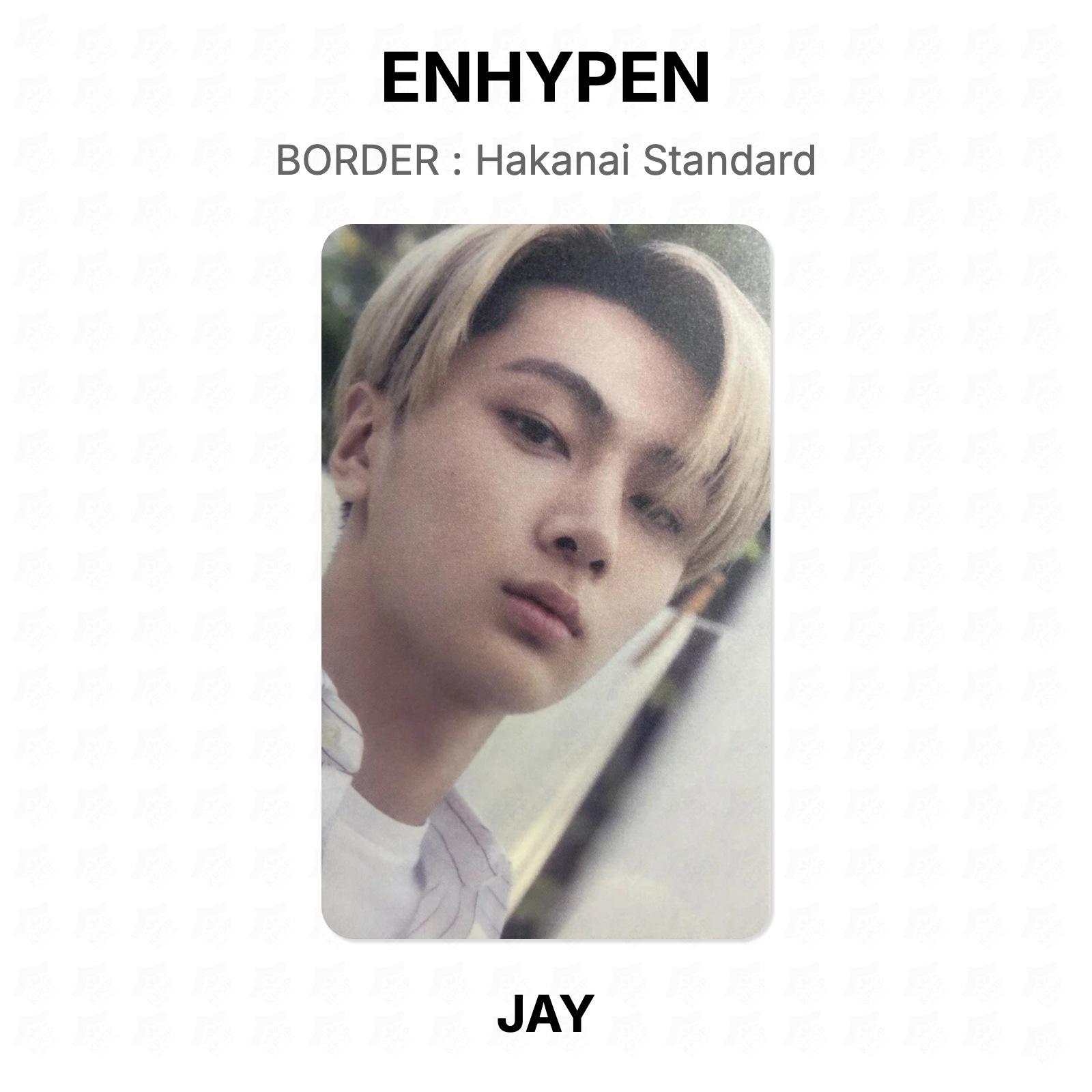 ENHYPEN BORDER : Hakanai Standard Official Photocard JAY