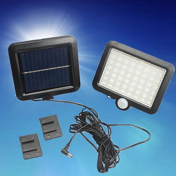 Hot Selling Solar Human Body Sensor Light Outdoor Split Garden Light Solar Rechargeable Wall Lamp Outdoor Lighting Street Lights
