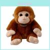 Cute Monkey Plush Toy Doll Stuffed Animal For Boys Monkey Shaped Gift 17cm Height