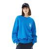 MLB X Disney Los Angeles Dodgers Donald Duck Cartoon Print Crewneck Sweatshirt Unisex Sweatshirt Blue 3AMTD1114-07BLS
