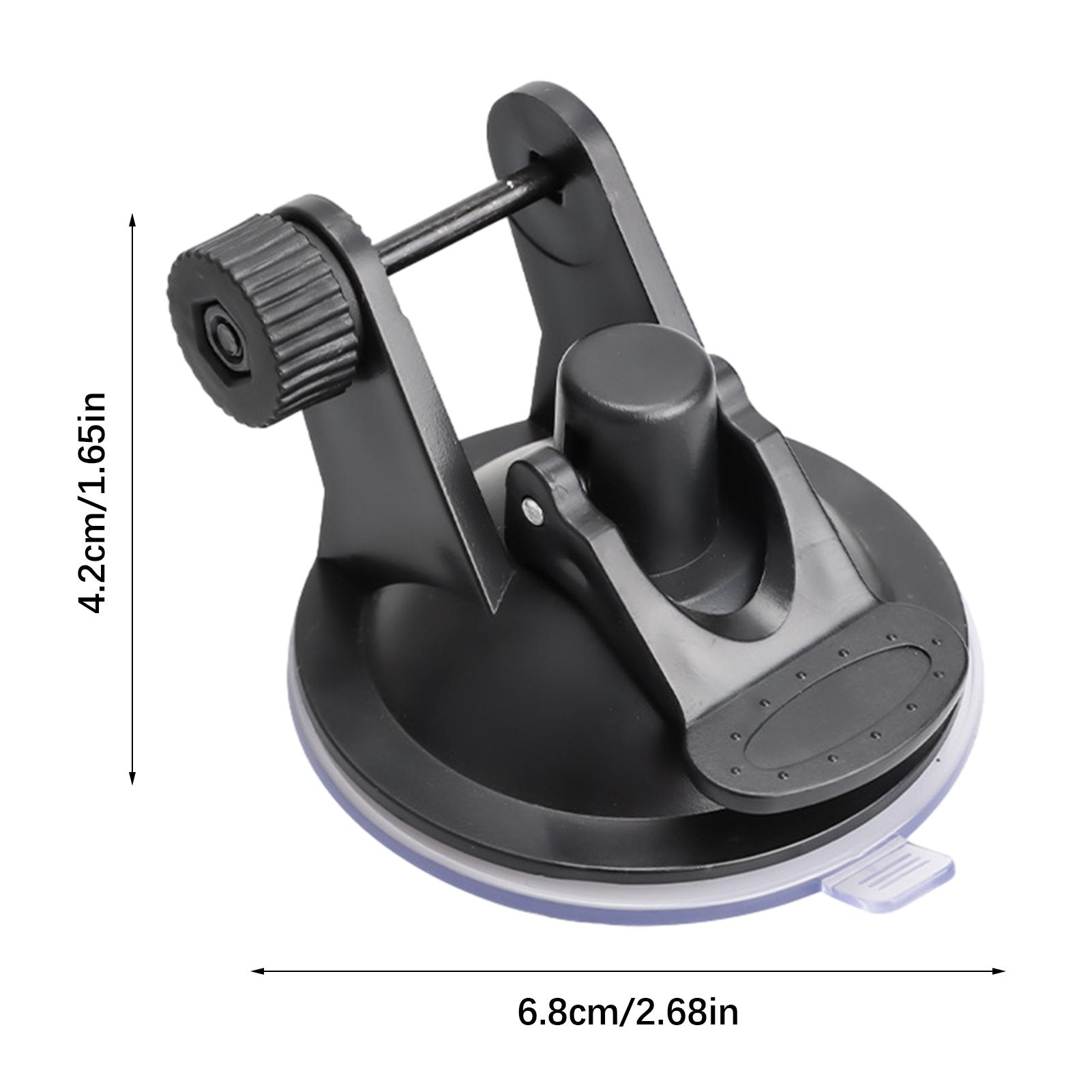 Автомобильное крепление на присоске на лобовое стекло Держатель-подставка для видеорегистратора 68 мм Универсальное крепление для камеры на присоске Регулируемое на 180 градусов