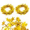 Christmas Star Tinsel Garland Decorations Rattan Streamers 5M Birthday Wedding And 2026 New Year Party Decor Xmas Tree Ornaments