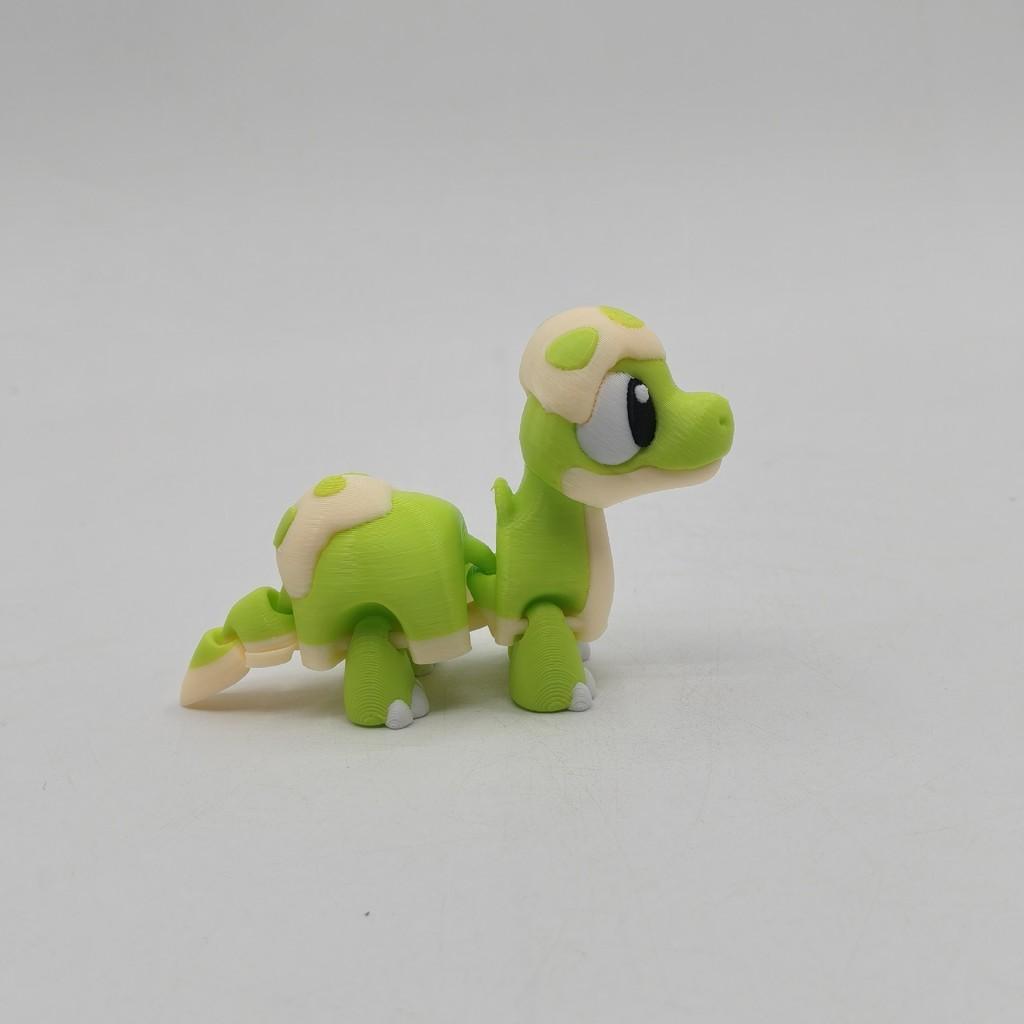 3D Printed Articulated Baby Toy Cute Flexi Figure with Movable Joints, Fidget Toy for Kids, Birthday Gift, Desk Decor, Keychain Accessory