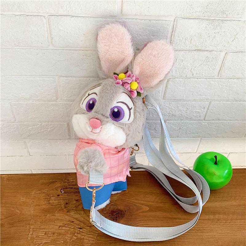 

New adorable Judy Nick plush toy backpack, Zootopia themed backpack 0170 34*24