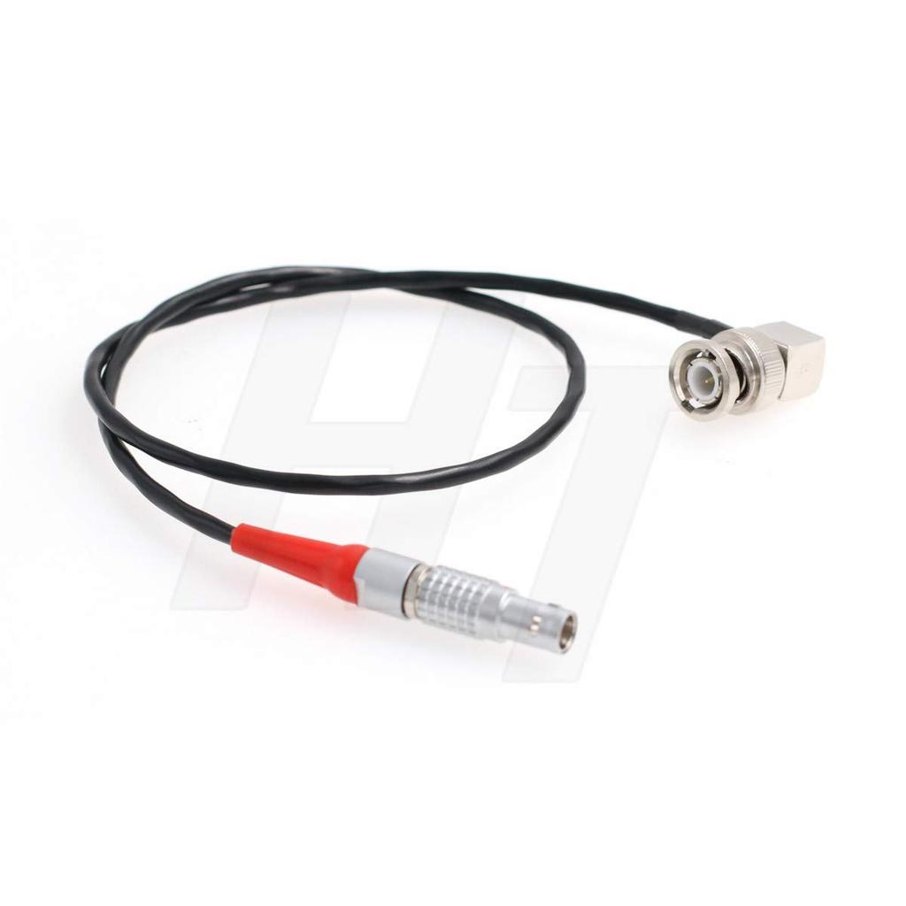HangTon Timecode Cable 5-Pin BNC for Ambient Nano Rocket Sound Device Recorder, Sony F55, Canon C300/C500, Amira URSA, Mini Camera Zoom F8 (50cm, R-S)