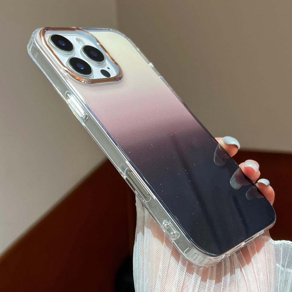 The Starry Sky Gradient Glitter Is Suitable for Apple 16 Phone Cases, IPhone15promax, and A Light Luxury 14 High-end Protective Case