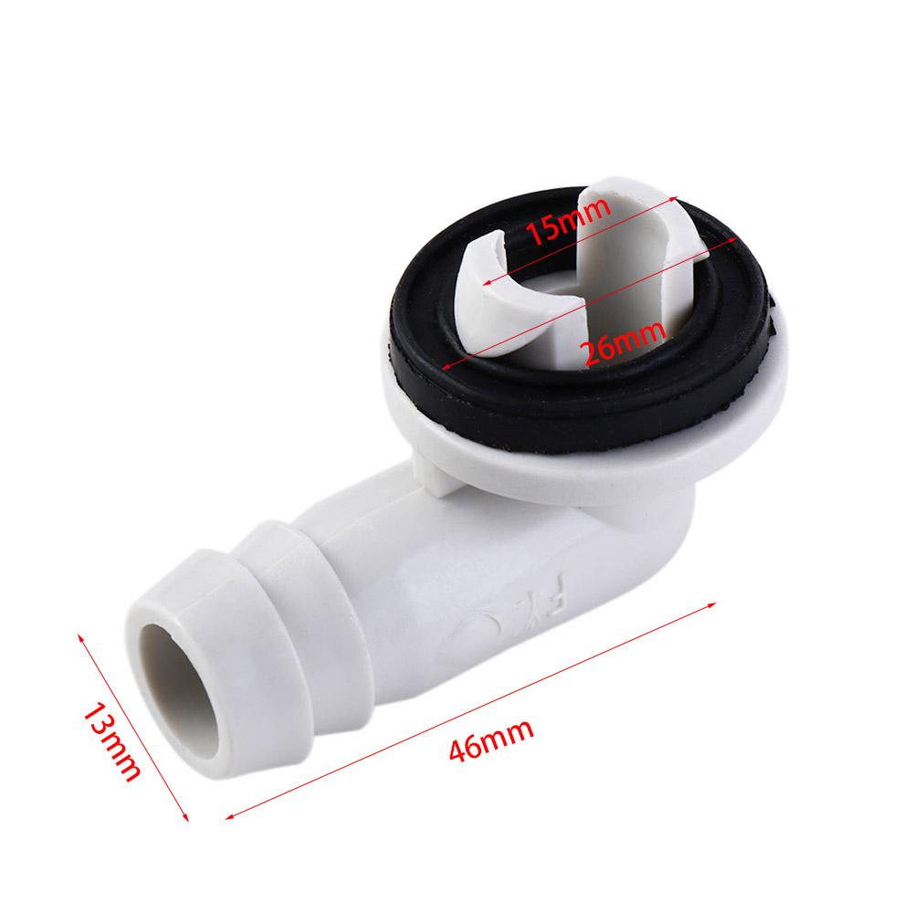 Resistant Drain Pipe Connector Air Conditioning Drainage Tool Elbow Fitting Drain Hose Connector