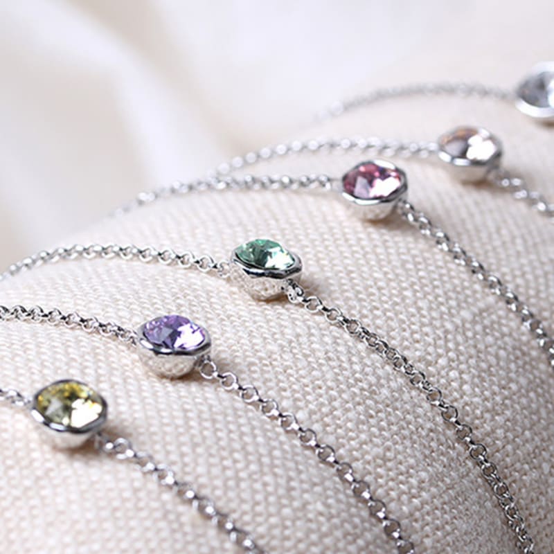 

Dana Burton New Bella Bracelet_Medium Jonquil_Rhodium