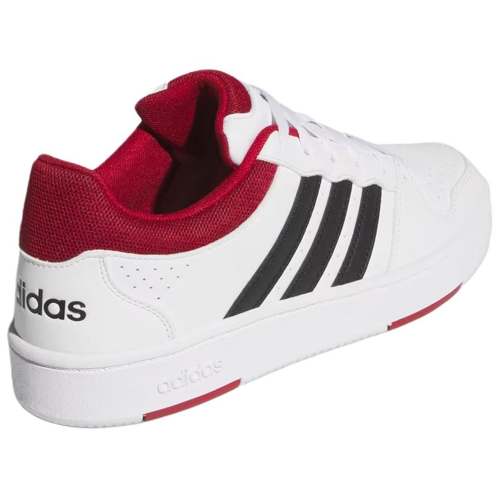 Adidas Hoops Classic Comfortable Breathable Sneakers Unisex Sneakers White Black KI1061