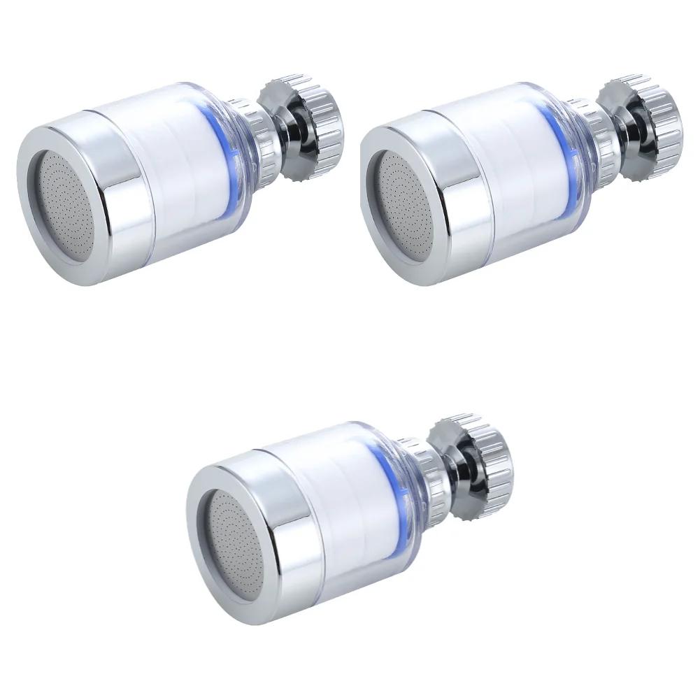 Faucet Purifier Sprayer Head 360 Degree Rotating Faucet Water Clean Filter Purifier Anti-splash for Household Kitchen Bathroom