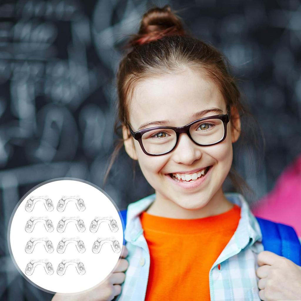 5 Mini Nose Pads Pairs Eyeglass Nose Pads Anti Slip Soft U Shape Silicone Nose Pads Sponge Saddle Bridge Glass Nose Pieces for Glasses Eyeglasses