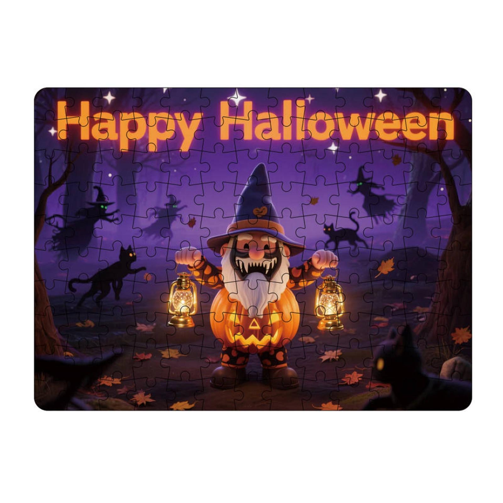 

Милые фотографии пазлов на Хэллоуин, Пазлы, Семейные развивающие игры, Семейные декоративные картины. One Size фиолетовый