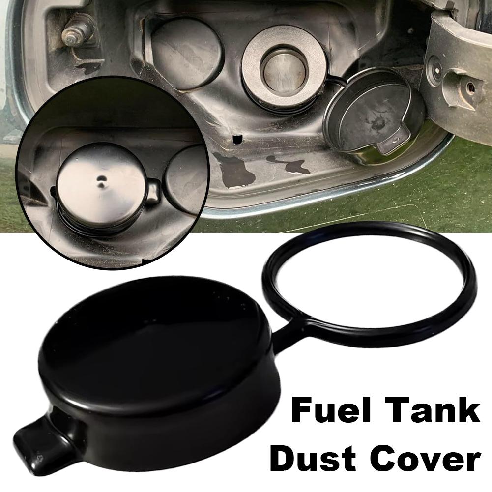 2.375in Auto Car Fuel Tank Dust Cover Lid Protective Cover Strap For Chevrolet For Buick Car Gas Petrol Tank Cover Replacem P3G0