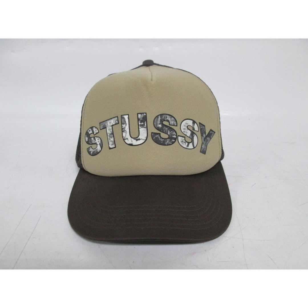 Used L92 Stussy 00s Mesh Cap Hat Brown