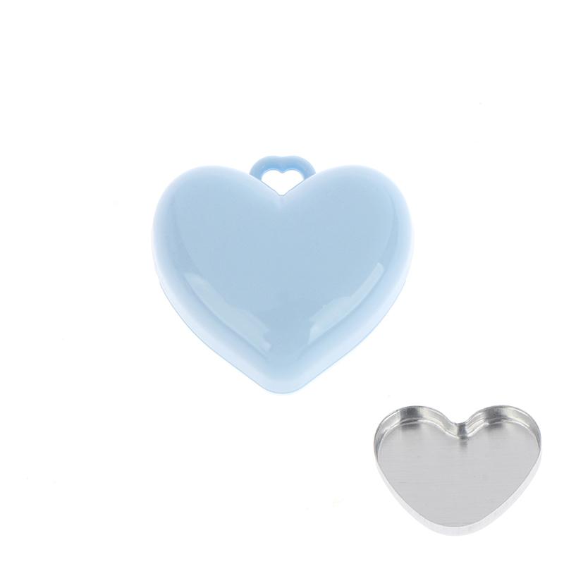 1Pcs Heart Shape Mini Empty Blush Powder Box Eye Shadow Container With Mirror And Aluminum Pan Key Chain Lipstick Case Packaging