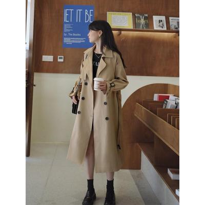 Windbreaker Women's Spring and Autumn Design Niche Korean Style Coat Coat