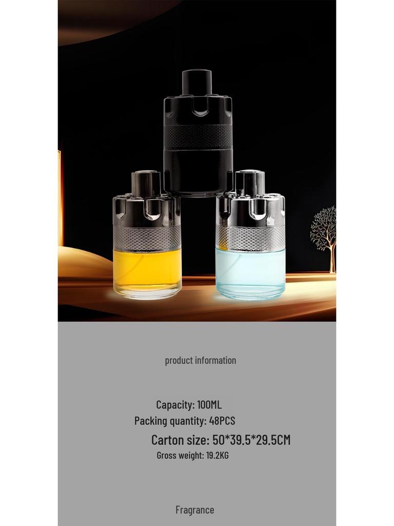 Midnight Pursuit Eau de Parfum: Langanhaltendes arabisches Herrenparfüm (Große Flasche)