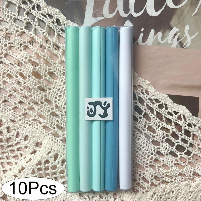 

10/27 шт. Твердий Декор для Подарунків Запрошення Сургучний Віск Печатка 11 мм Для Розплавлення Клейовий Пістолет Кольорова Вечірка 10PC