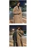Unisex Over-the-Knee Wool Trench Coat - Mid-Length, Stylish High-End Winter Outerwear