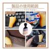 Keyboard Cleaning Black 2 Pieces Time Saving Dust Removal with Case PC Cleaning Dust Removal Handy Desk Cleaner Static Eliminator Brush Car Cleaning