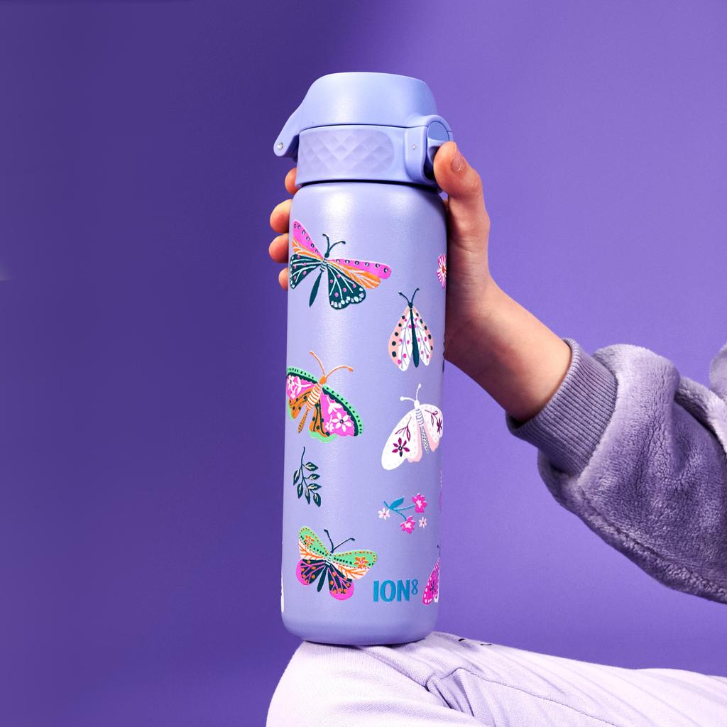 ION8 Double Wall I8TS500PVBFLY Butterflys Bottle