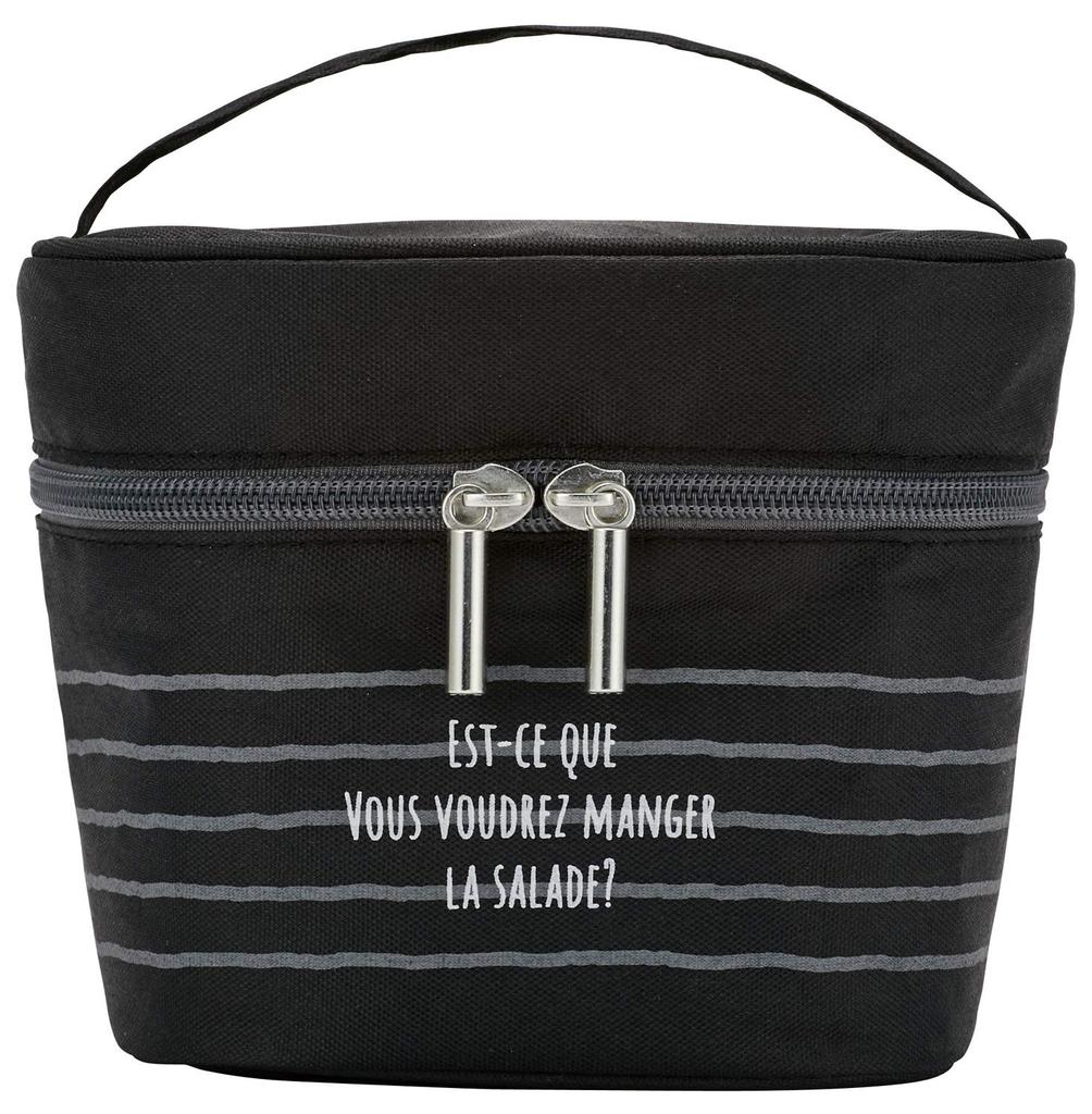 Thermos Lunch Insulated Salad BK Box, Container, 810ml, Black, DJR-950