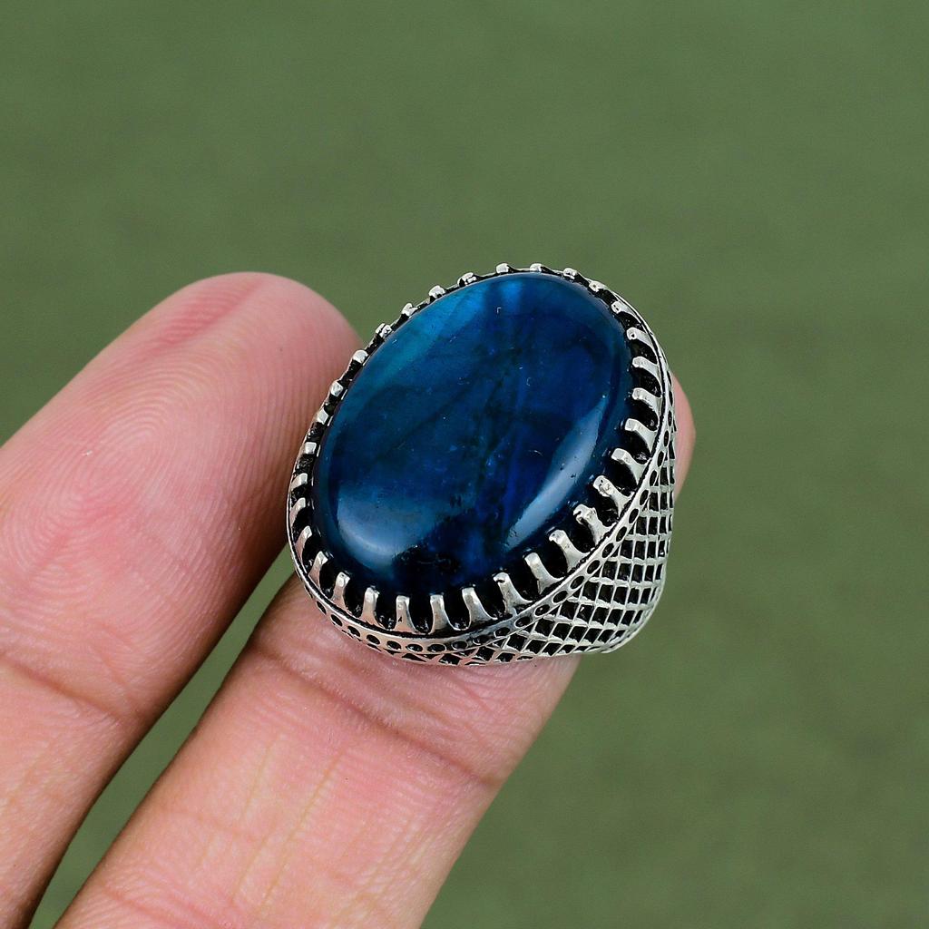 Neon Flash Labradorite Ring 925 Sterling Silver Ring Genuine Gemstone Ring Handmade Silver Jewelry Anniversary Gifts Available In Ring Size