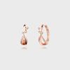 Love Knot 14K One-Touch Cubic Earrings SA24D16T