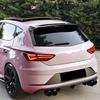 Rear Window Spoiler Side Wing Cover Trim For Seat Leon MK3 Standard Edition 2013 2014 2015 2016 2017 2018 2019 ABS Gloss Black