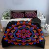 Geometric Mandala Decor Set Soft Comfortable Duvet Cover Bedding Set Included 1*Duvet Cover & 2*Pillowcases gift