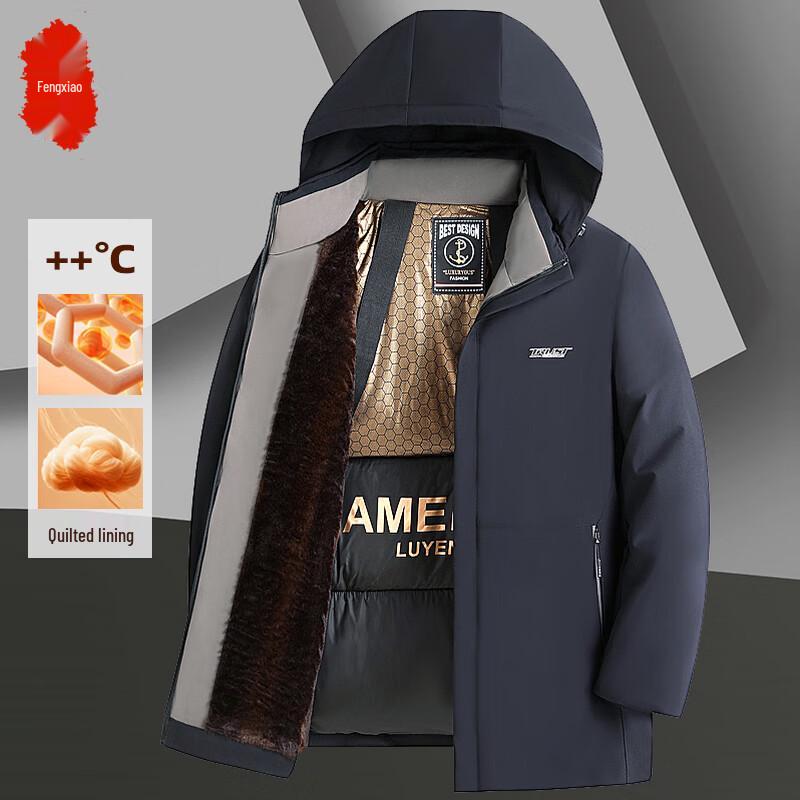 

Men s Thermal Lined Padded Winter Jacket 2XL