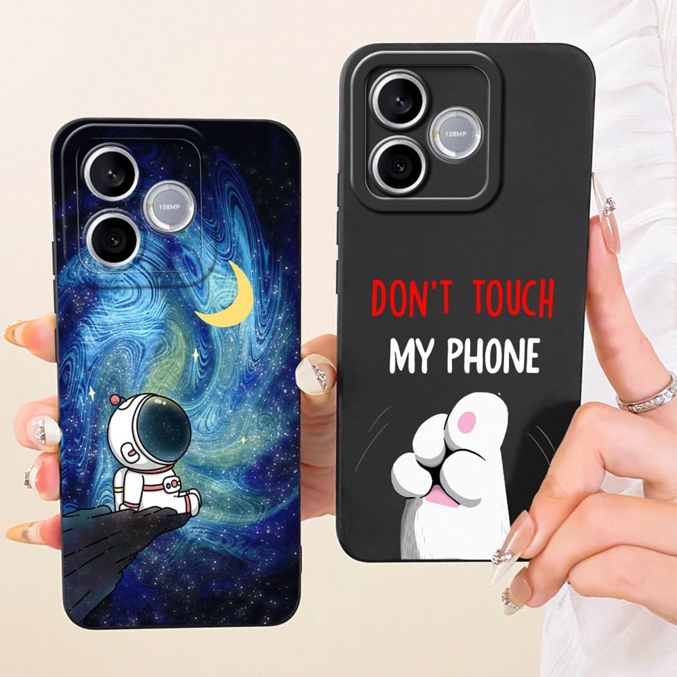 For Honor 600 Lite 5G Casing Cover Silicone Luxury Fashion Kawaii Cute Painted Shockproof Phone Case For Honor LNA-NX1