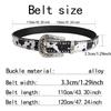 Women's Retro Casual Trend Carved Buckle Belt For Women Men,Punk Rivet Belt, Paired With Jeans , Skirts-For Ideal Gifts