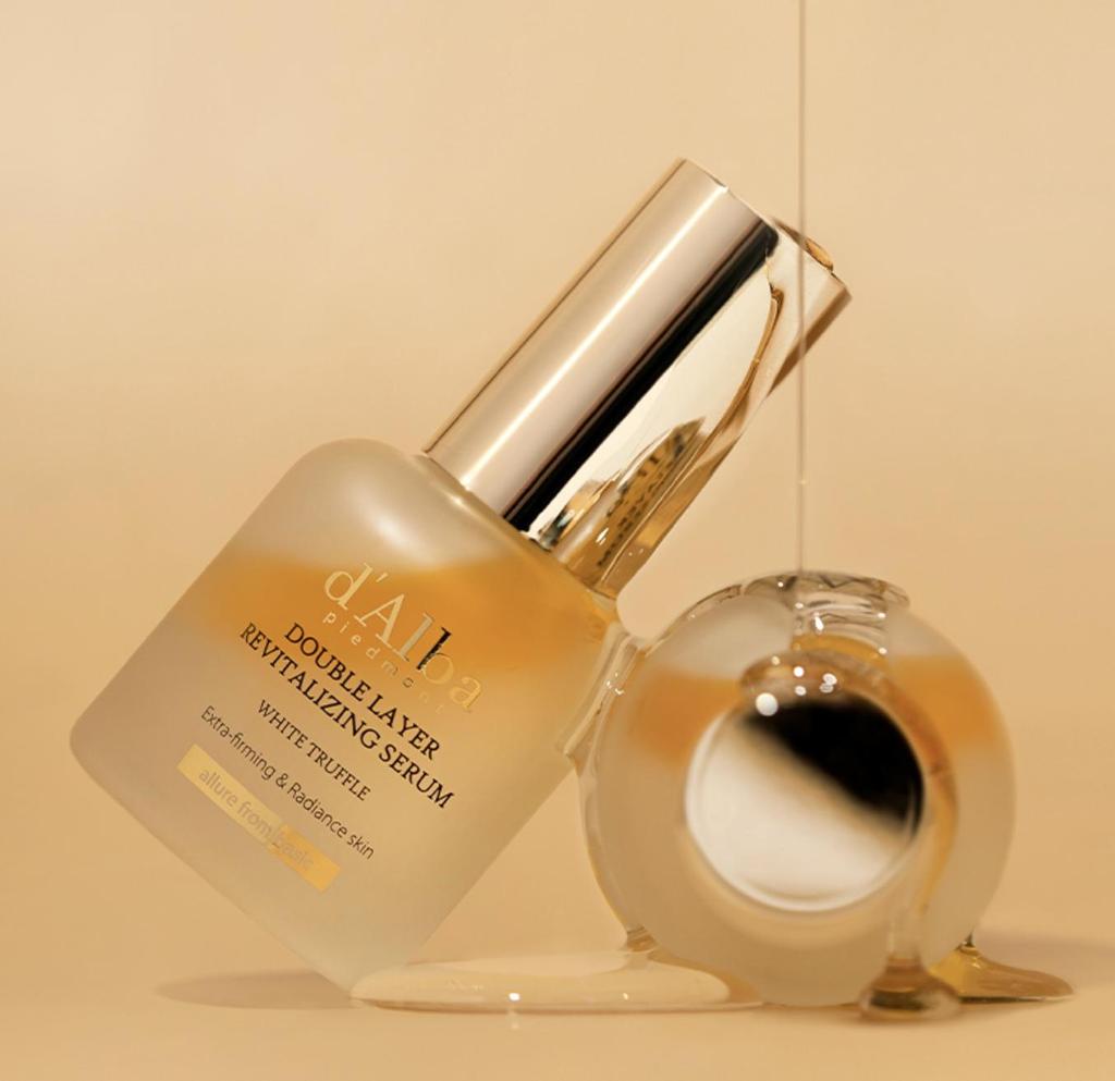 d'Alba White Truffle Double Layer Revitalizing Serum Elasticity & Glow 30ml Anti-Aging Facial Essence