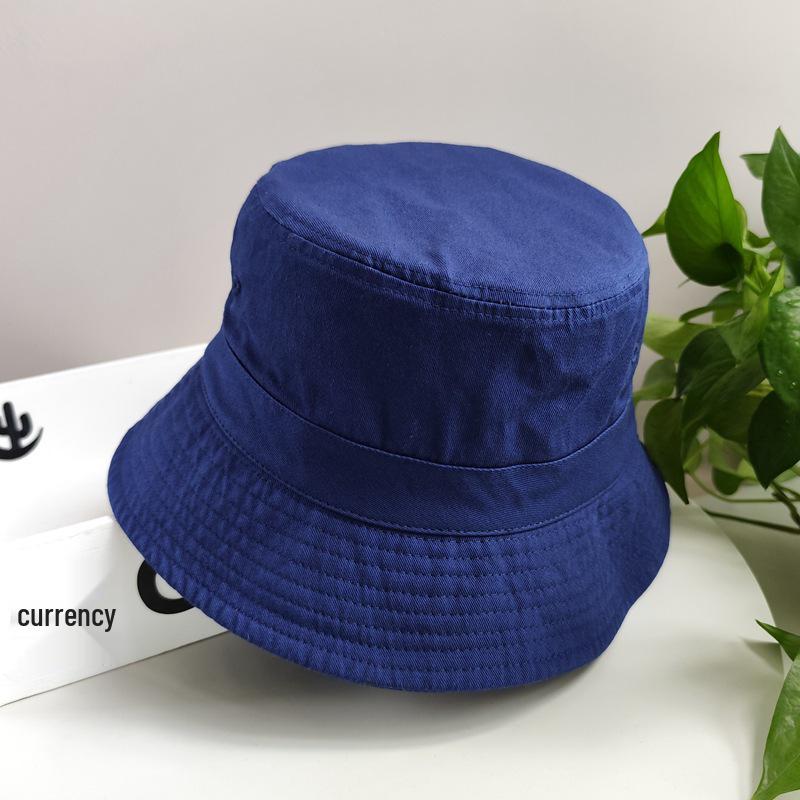 2025 Washed Grey Fisherman Bucket Hat - Women's & Men's Plus Size, Large Head Circumference, Autumn Sun Hat