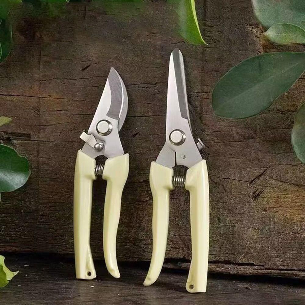 Stainless Steel Garden Scissors Branch Cutter Cutting Tool Kits Garden Grafting Tool Plant Shears Grafting Pruner