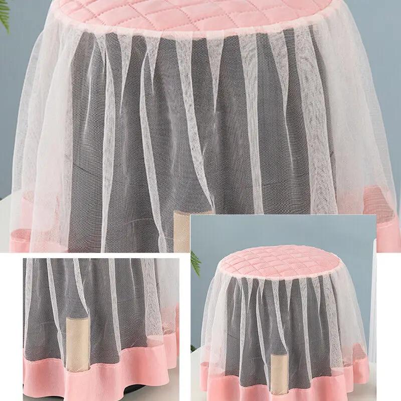 Air Fryer Dust Cover Cute Mushroom Print Electric Rice Pot Dust Cover Lace Fabric Cover Laundry Kitchen Appliances Dust Cover
