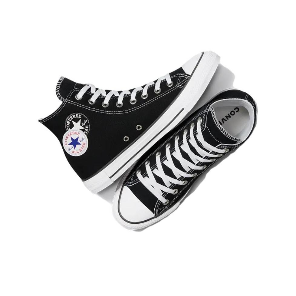 Converse All Star Classic Versatile High Top Canvas Shoes Unisex Sneakers Black A09137C