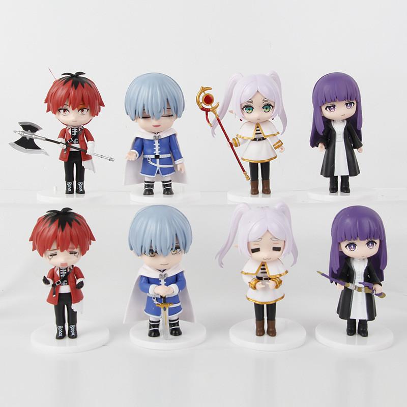 Exclusive Anime Character Toy Model Set Of 8 Magical Pvc Figurines