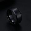 2025 New Titanium Steel Rings For Men Stainless Steel Rings For Men Men Ring Fashion Rings Wire Drawing