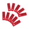 10Pcs Red Felt Thicked Cotton Sealed Pads Replacement Accessories For Z Kerosene Lighter Bottom Sealing Liner